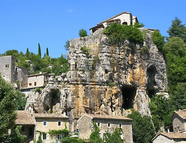 Ruelles du village de Labeaume